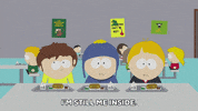 friends eating GIF by South Park 
