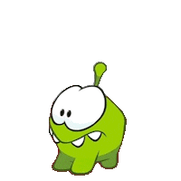 Monster Wtf Sticker by Om Nom