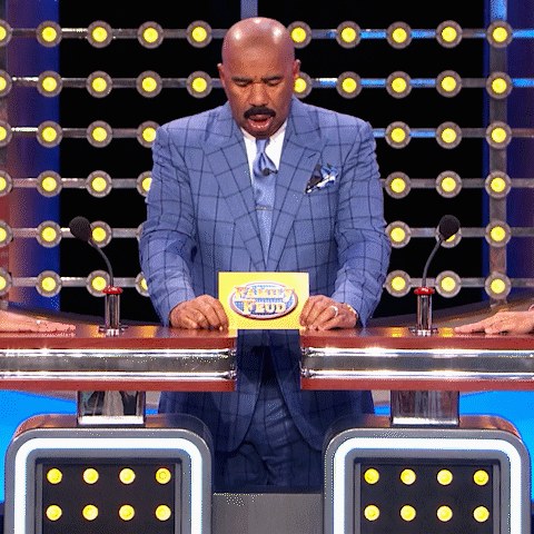 Family Feud Mustache GIF by Steve Harvey