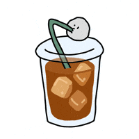 Tired Coffee GIF