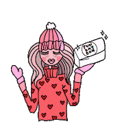 girl winter Sticker by Ivo Adventures