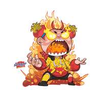 Fire Mi Sticker by Wings Corporation