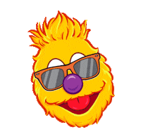 Happy Sesame Street Sticker by Ahlan Simsim
