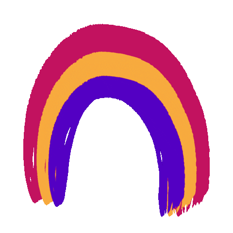 maripanz rainbow color colorful arco iris Sticker