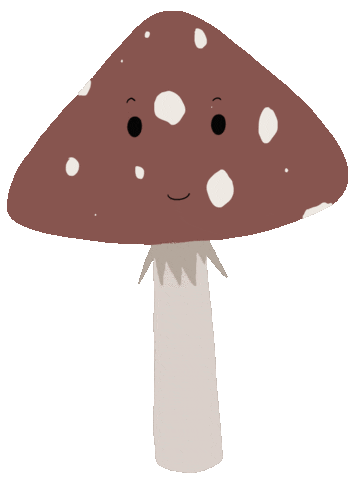 Forest Mushroom Sticker by Oracle Soul