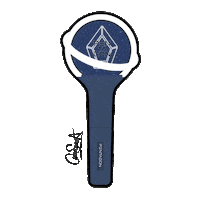 Pentagon Lightstick Sticker