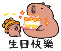 Birthday 恭喜 Sticker