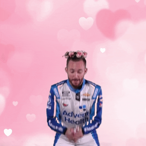 Valentines Day Chastain GIF by NASCAR