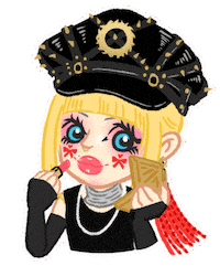 Makeup Lipstick Sticker