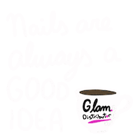 glamdistributor new post swipe up delivery hands Sticker
