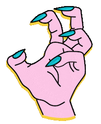 Lady Gaga Hand Sticker by Sam