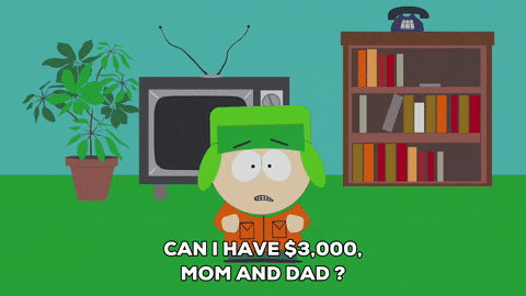 wondering kyle broflovski GIF by South Park 