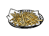 Hungry Fast Food Sticker by Sad Potato Club