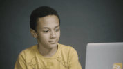 kid smile GIF