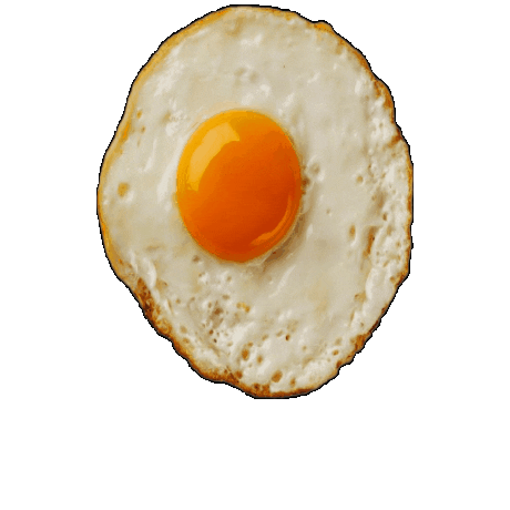 Breakfast Egg Sticker by Alsuper