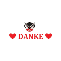 Thank U Sticker by Eulen Ludwigshafen