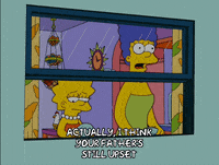 sad marge simpson GIF