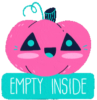 Jack O Lantern Pink Sticker
