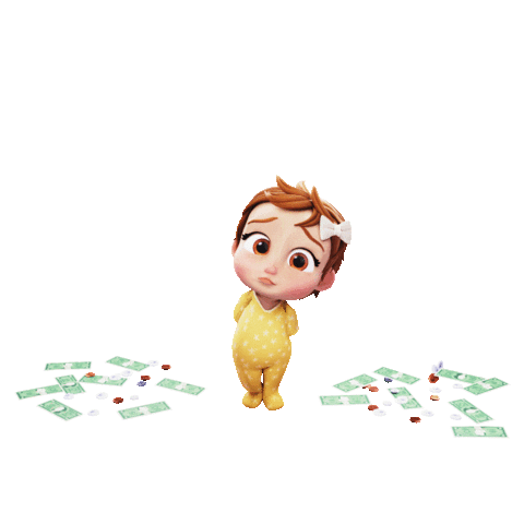 Make It Rain 3D Sticker by Shonduras