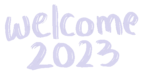 Welcome New Year Sticker