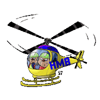 Helicopter Heli Sticker by Helimontblanc