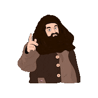 revmed harry potter potter hagrid revmed Sticker