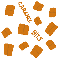 Donut Caramel Sticker by COSHI