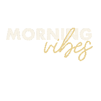 Good Morning Sticker