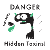 Mineral Oil Parabens Sticker by Beauty by Earth