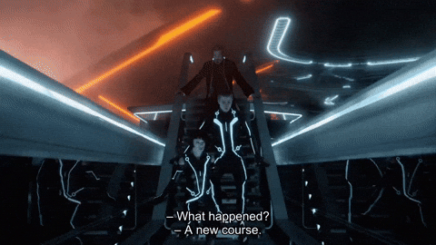 What Happened Tron GIF by Goldmaster