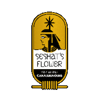 SeshatsFlower cbd seshatsflower seshats egiypt Sticker