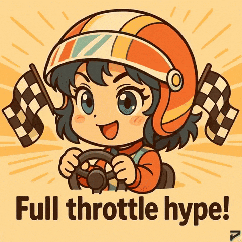 Full Throttle Racing GIF by Persona
