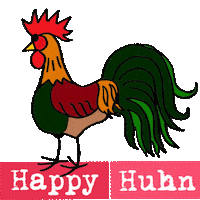 Rooster Chickens Sticker