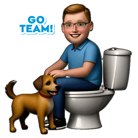 Go Team Sterling Sticker by Diffactory