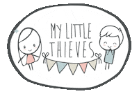 MyLittleThieves fashion kids shopping shop Sticker