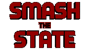 Smash The State Sticker by OpticalArtInc.