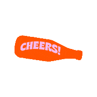 Cheers Drinks Sticker by Sunwink