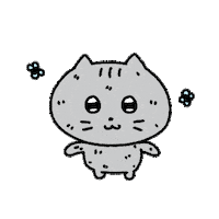 Cat Fly Sticker