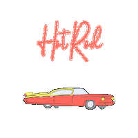 Hot Rod Vintage Sticker by The Honest Company