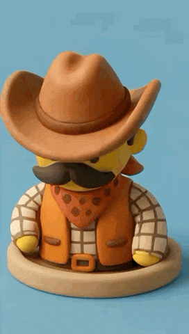 Cowboy Mustache GIF