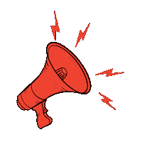 Megaphone Sticker by PTB