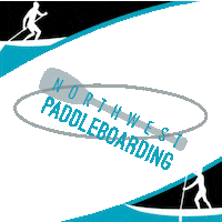 northwestpaddleboarding paddle paddling nwp northwestpaddleboarding Sticker
