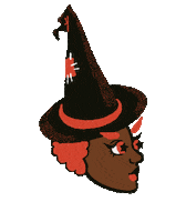 Witch Sticker