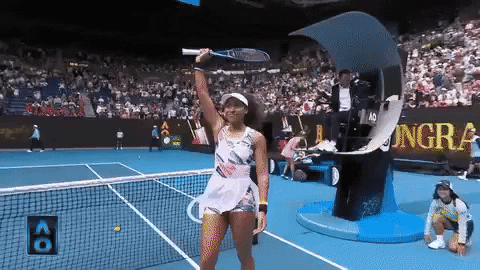 Naomi Osaka Sport GIF by Australian Open