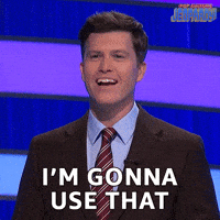Colin Jost GIF by Jeopardy!