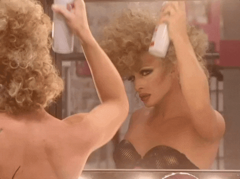 hairspray GIF by RuPaul's Drag Race