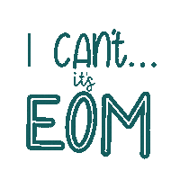 I Cant The End Sticker