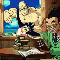 kirkinator67 gohan spopovich gohan videl how not to job GIF