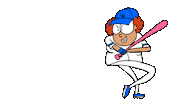Baseball Dodgers Sticker by deladeso