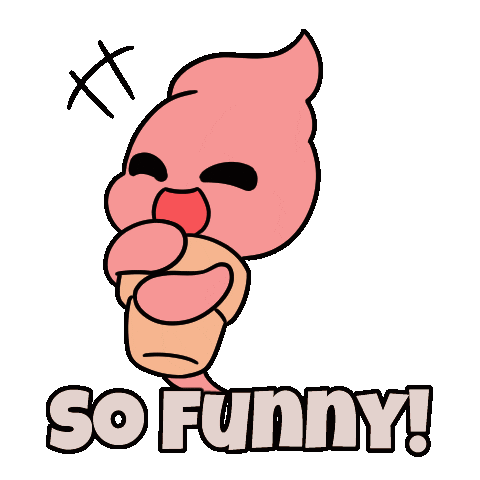 Ha Ha Lol Sticker by Christophers Genie